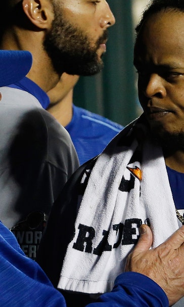 Volquez gets title, not win, in start following dad's death